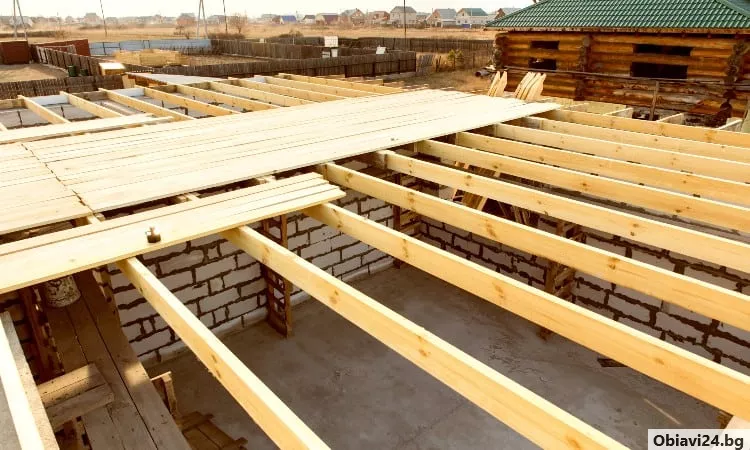Строителна фирма за ремонти дървени навеси хидроизолация улуци ламарини обшивки огради - obiavi24.bg