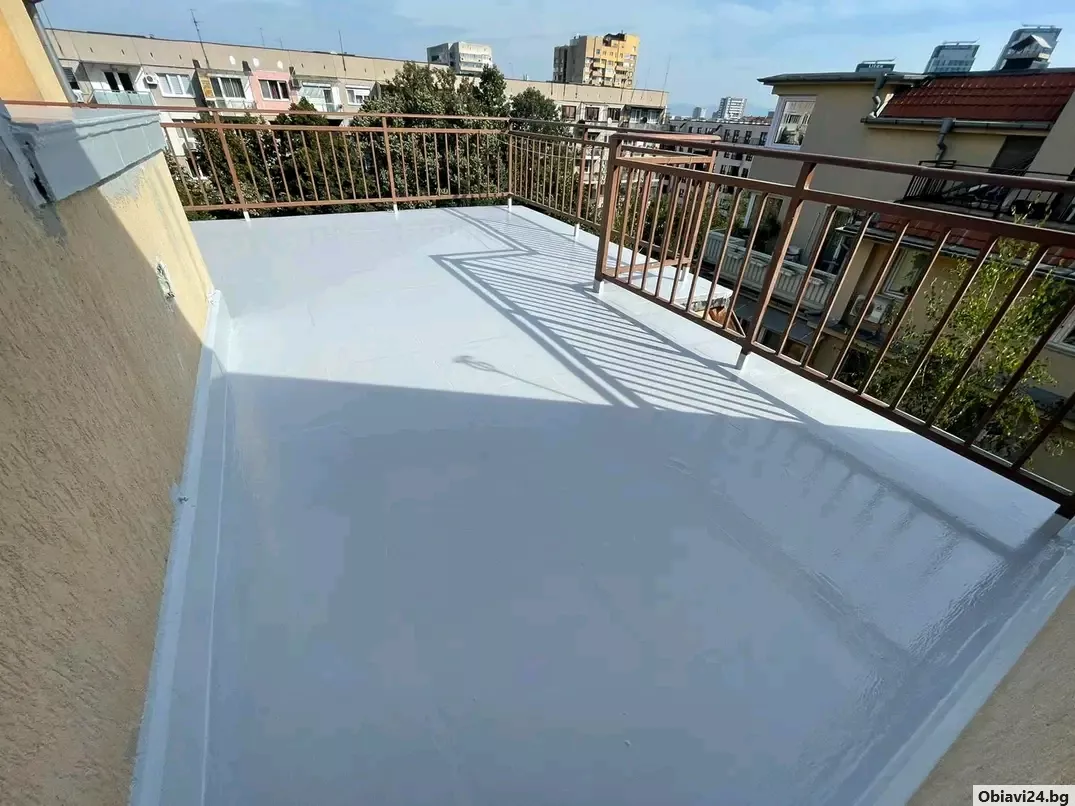 Ремонт на покриви хидроизолация отстраняване на течове подмяна на улуци капандури 0896567117 - obiavi24.bg