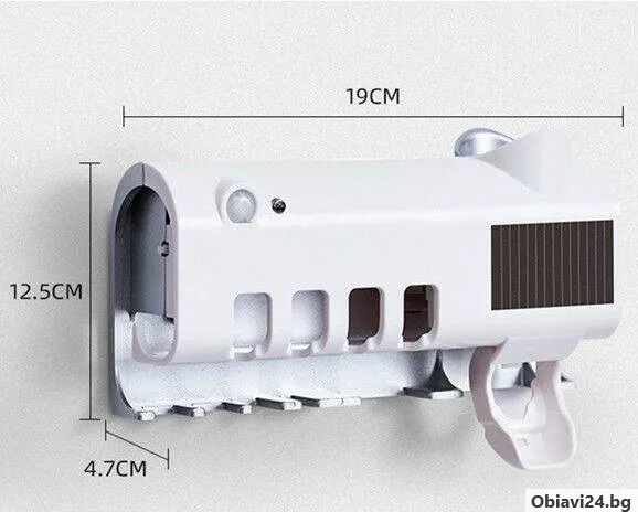 Поставка, дозатор и UV стерилизатор за четки за зъби - obiavi24.bg