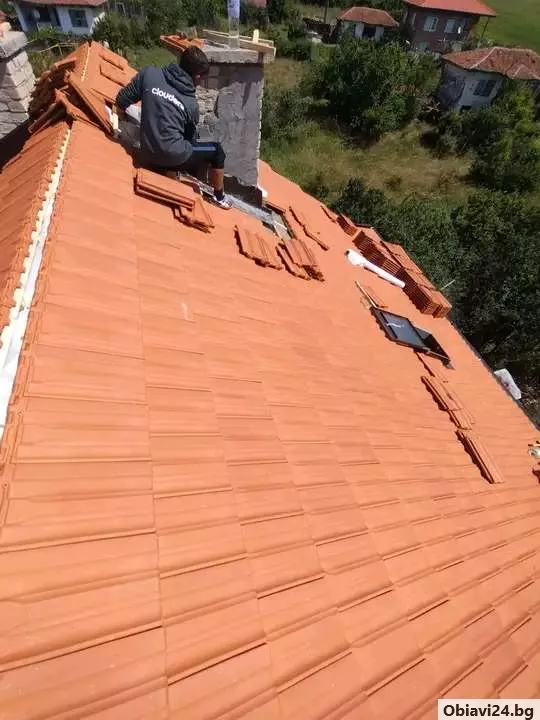 Ремонт на покриви нови покриви частични покривни ремонти Гаранция за качество фирмен договор - obiavi24.bg