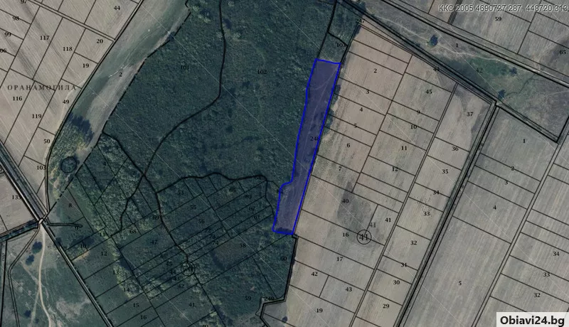 Продавам 135 дка земя в землището на с. Пъдарско - obiavi24.bg