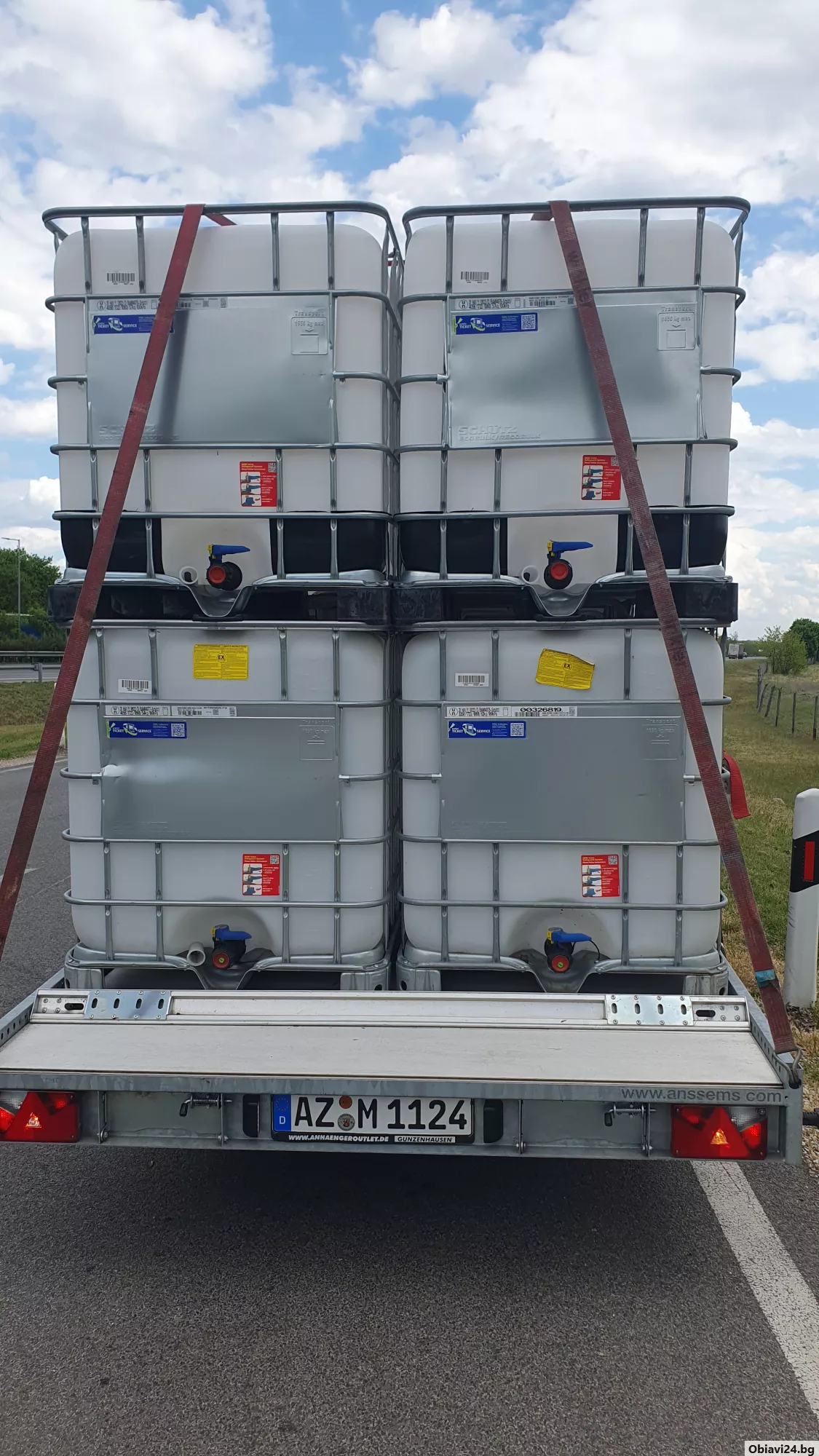 IBC-контейнери.1000 литра.Нови - obiavi24.bg