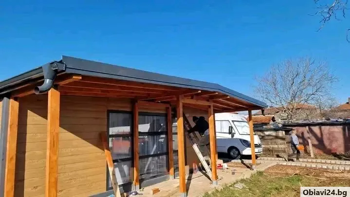 Строителна фирма за ремонт на покриви дървени навеси козирки веранди - obiavi24.bg