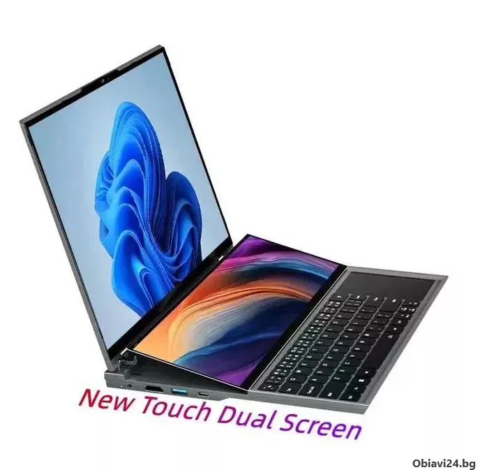 Dual-screen laptop - obiavi24.bg