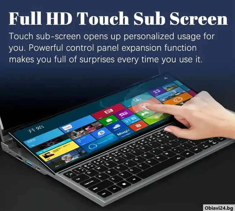 Dual-screen laptop - obiavi24.bg