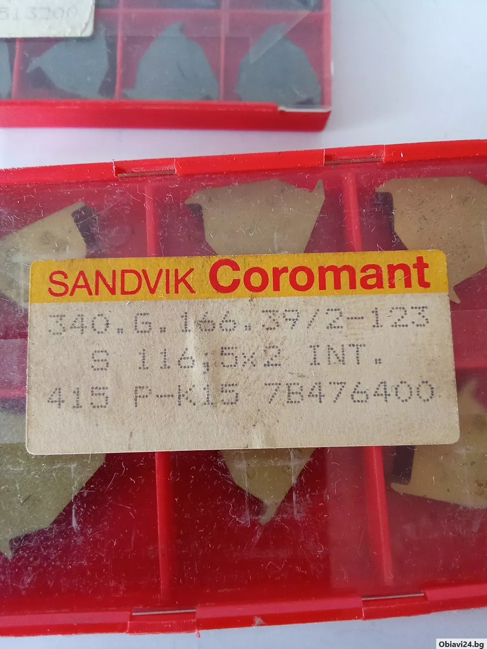 Стругарски пластини Sandvik Coromant - obiavi24.bg