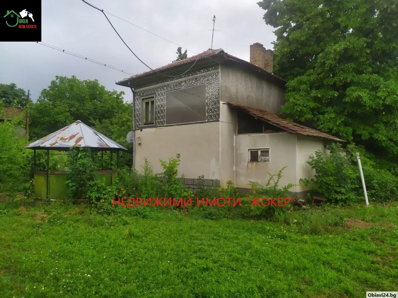 Двуетажна къща с двор в село Иванча - obiavi24.bg