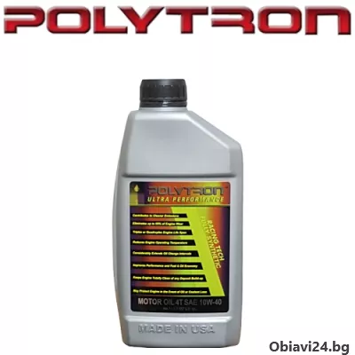 POLYTRON SAE 10W40 - Полусинтетично моторно масло - интервал на смяна 25 000км. - obiavi24.bg