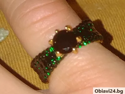 Ефектен пръстен с кубик цирконий в 2 цвята - obiavi24.bg