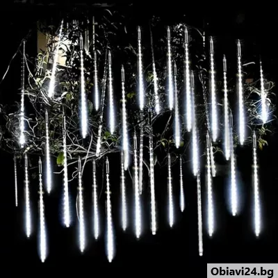 Светещи метеоритни пръчки "падащ сняг" - obiavi24.bg